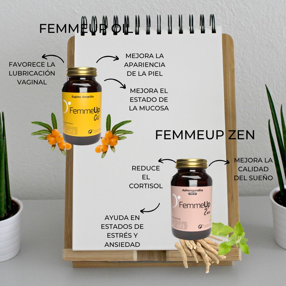 HEALTHY PACK: FemmeUp Shake + FemmeUp Zen + FemmeUp Oil