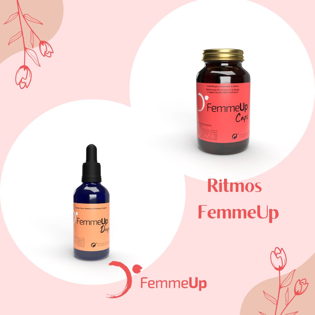 Pack de 2 FemmeUp Cápsulas + 1 FemmeUp Drops