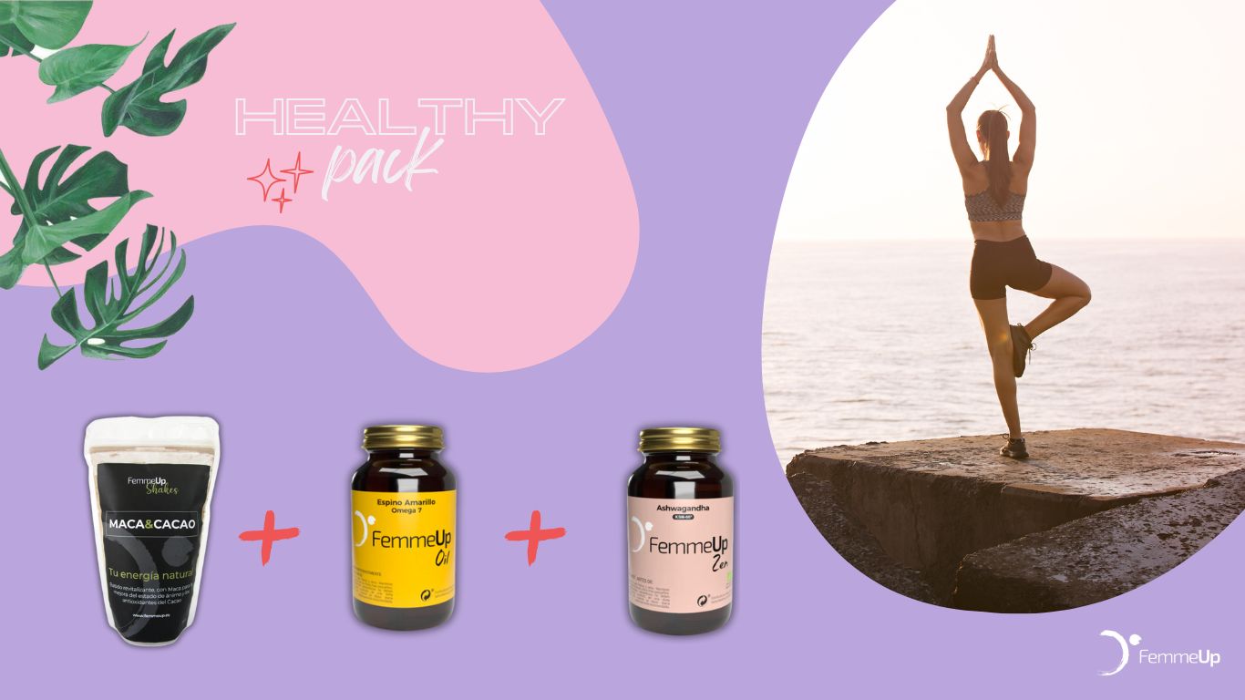 HEALTHY PACK: FemmeUp Shake + FemmeUp Zen + FemmeUp Oil