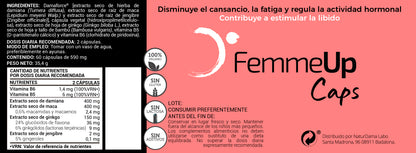 Pack de 2 FemmeUp Cápsulas + 1 FemmeUp Drops