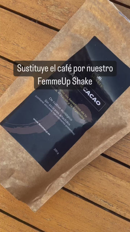 Batido FemmeUp Shake, energía pura y Natural, Proteína Vegetal ECO