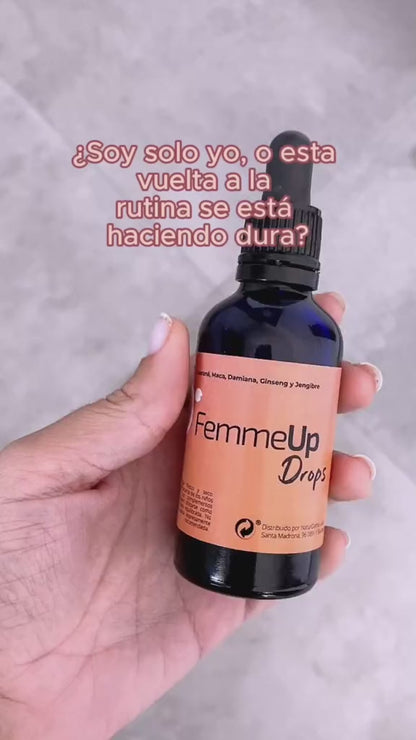 FemmeUp Drops, per a l'augment d'Energia i Millora de la Libido