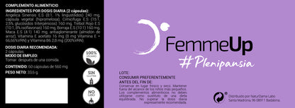 FemmeUp Plenipausa, per viure una menopausa en plenitud, sense sufocacions, dolor articular o mal humor